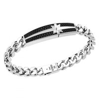 Bracelet Zancan Man Cosmopolitan in Silver EXB652 - EXB652